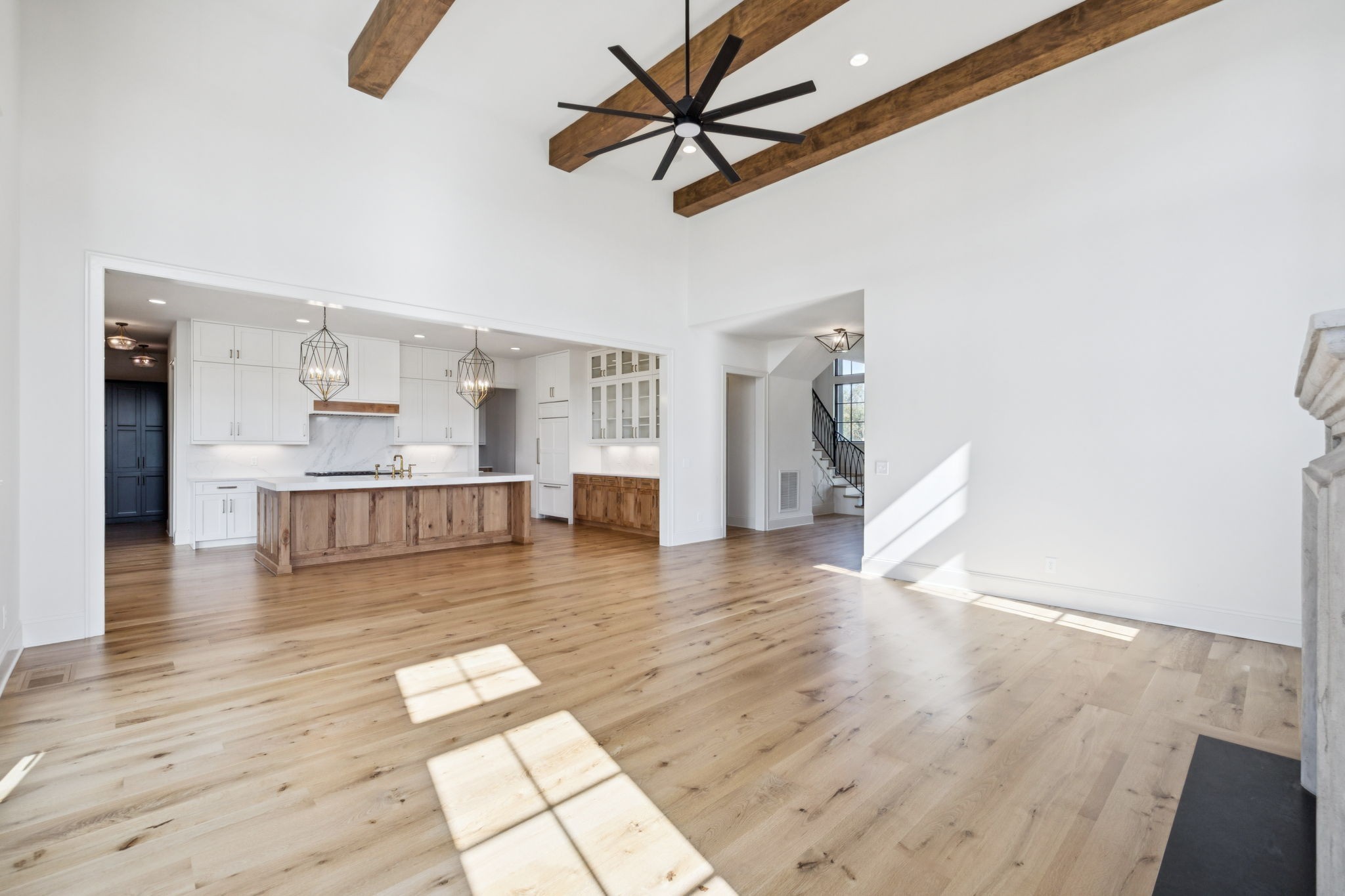 2245 Skinner Road Arrington, TN 37014 - Photo 30 of 98 a view of empty room with wooden floor and fan