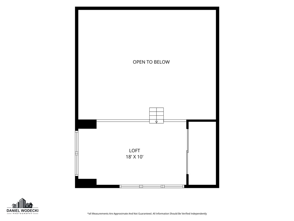 100 Longfellow Road Jamestown, RI 02835 - Photo 50 of 50 Second floor plan of pool house with loft ideal for an office.