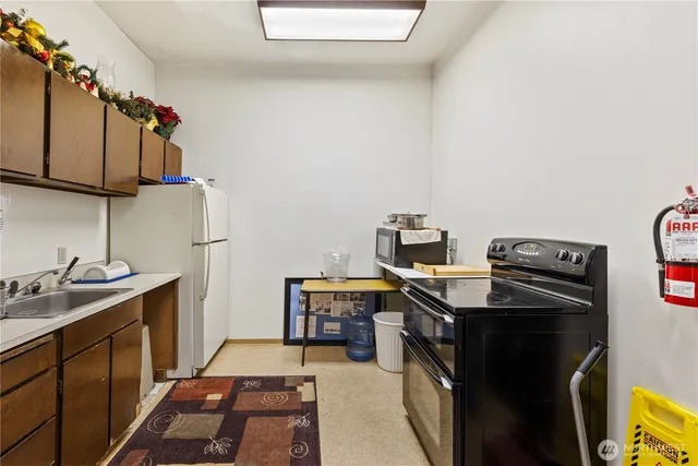 a room with storage and utility