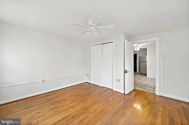 wooden floor in an empty room