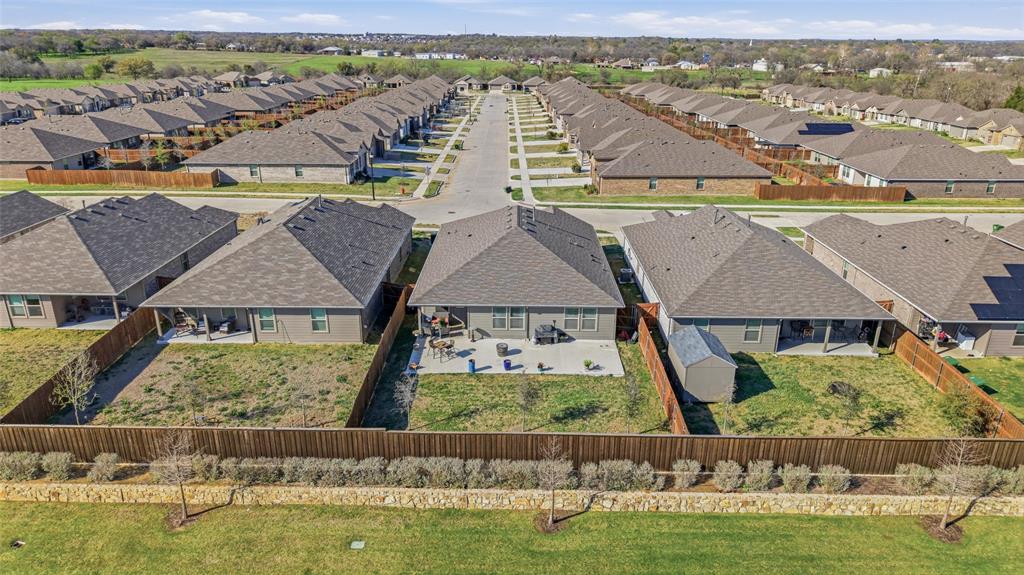 316 Sculptors Crossing Springtown, TX 76082 - Photo 18 of 19 an aerial view of residential houses with outdoor space