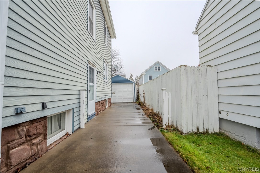 4031 Lewiston Road Niagara Falls, NY 14305 - Photo 39 of 42 View to garage
