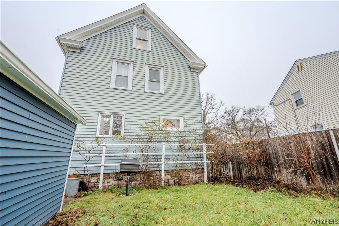 4031 Lewiston Road Niagara Falls, NY 14305 - Photo 41 of 42 Ample yard almost fully fenced in