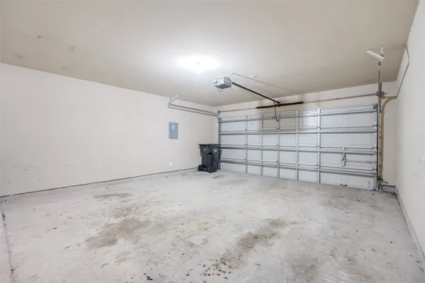 a view of a porch with a backyard