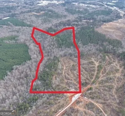 a view of backyard with green space