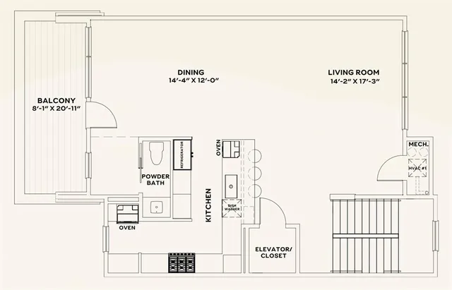 $899,000 | 610 North Oak Cliff Boulevard, Unit 204, Dallas, TX 75208