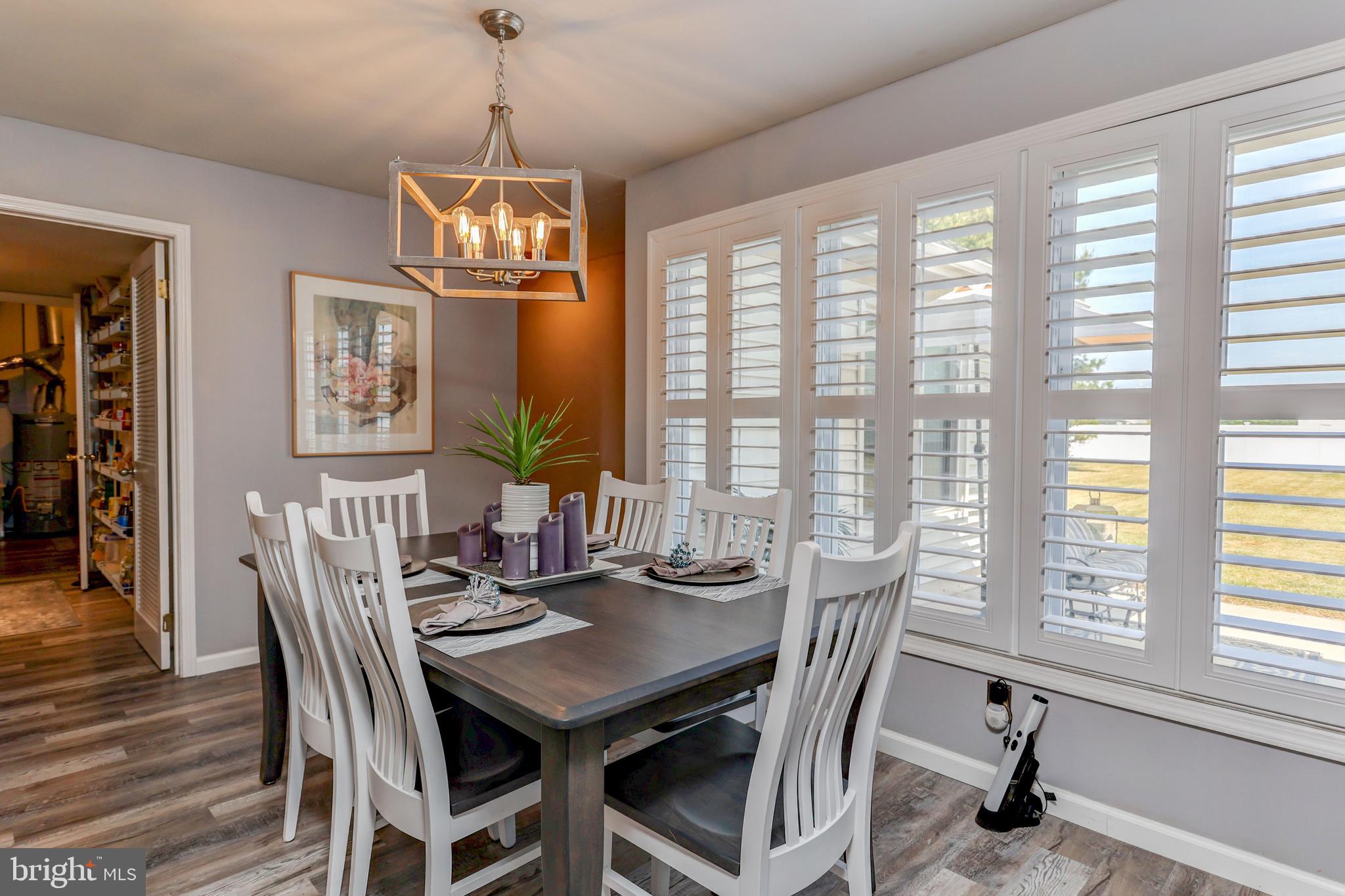 2 Appletree Lane Sewell, NJ 08080 - Photo 17 of 42 BREAKFAST ROOMw/ Custom Plantation shades