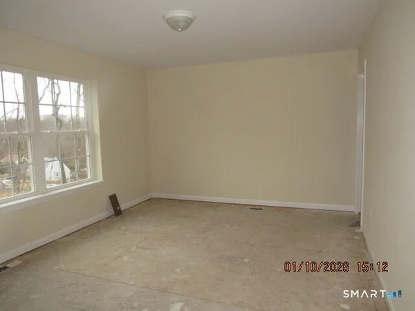 a view of a room with closet