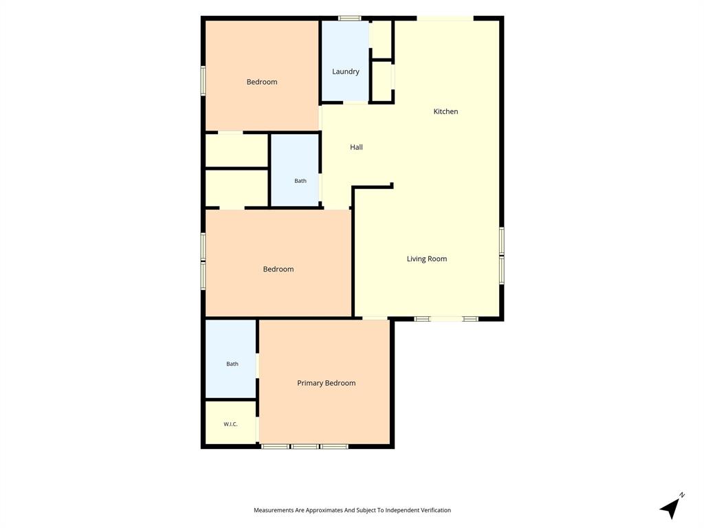 2023 Bosque Boulevard Waco, TX 76707 - Photo 25 of 26 Floor plan