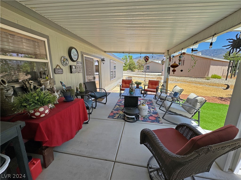 941 Gold Point Road Pahrump, NV 89060 - Photo 60 of 75 REAR PATIO