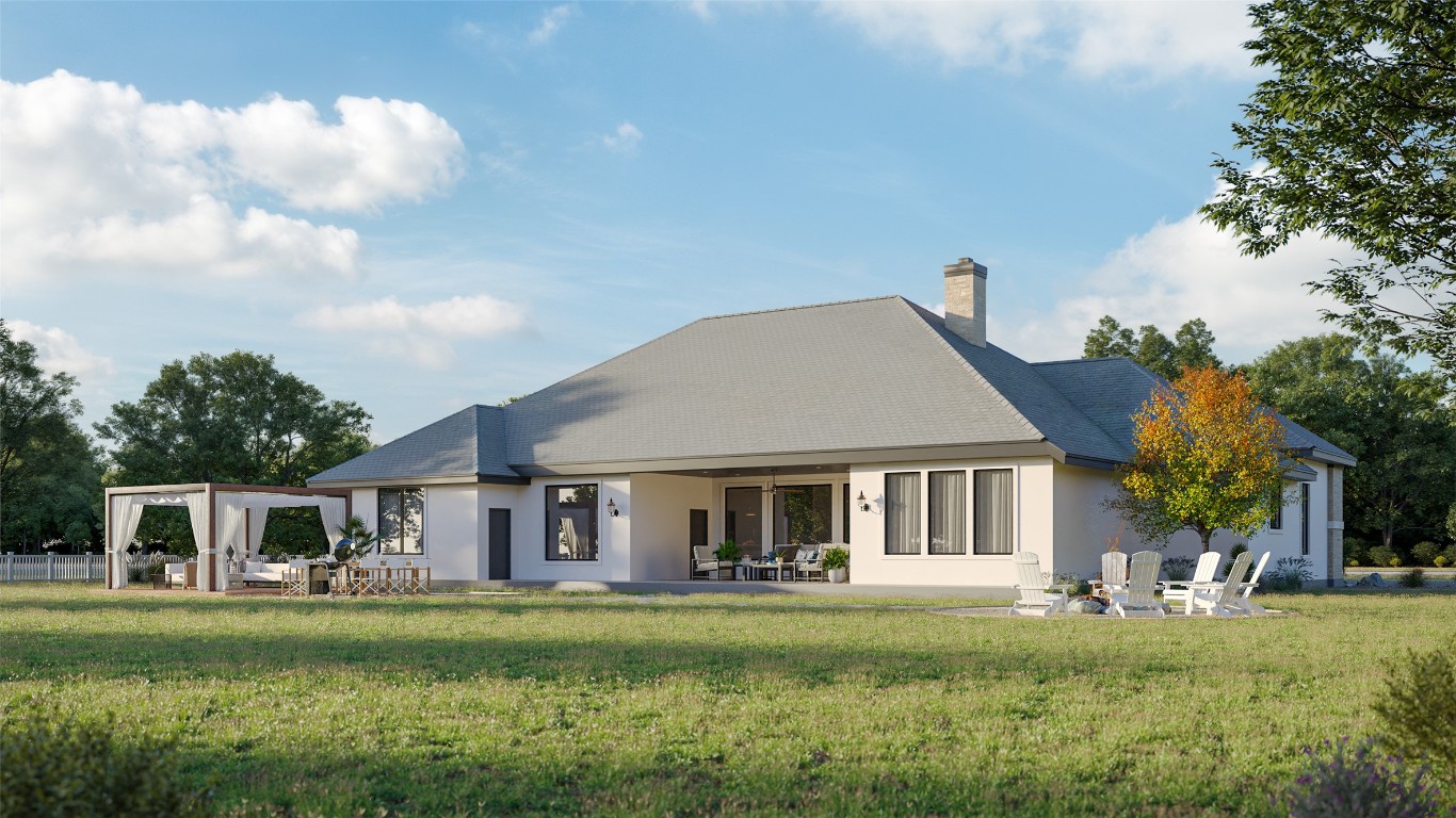 541 Arborland Drive Georgetown, TX 78633 - Photo 4 of 4 a front view of a house with a garden