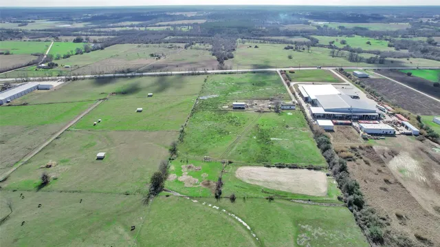 a view of a garden with a lake