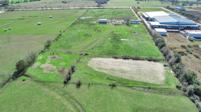 a backyard of a house with a yard and large tree