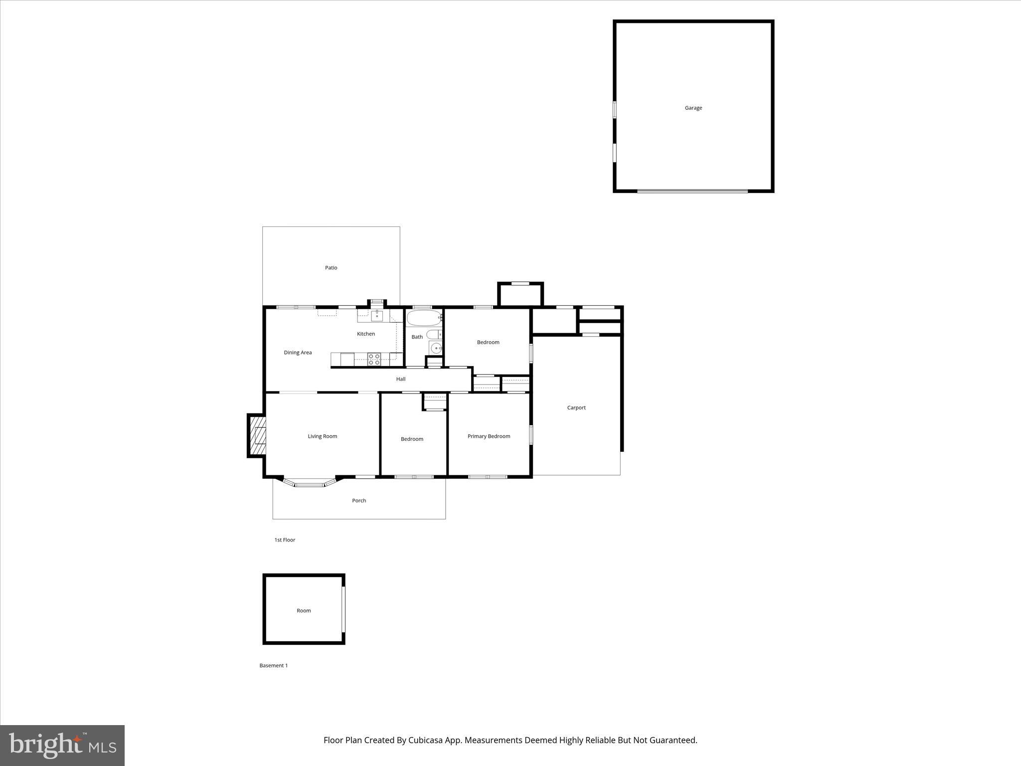 6003 Brookland Road Alexandria, VA 22310 - Photo 26 of 26 a picture of floor plan