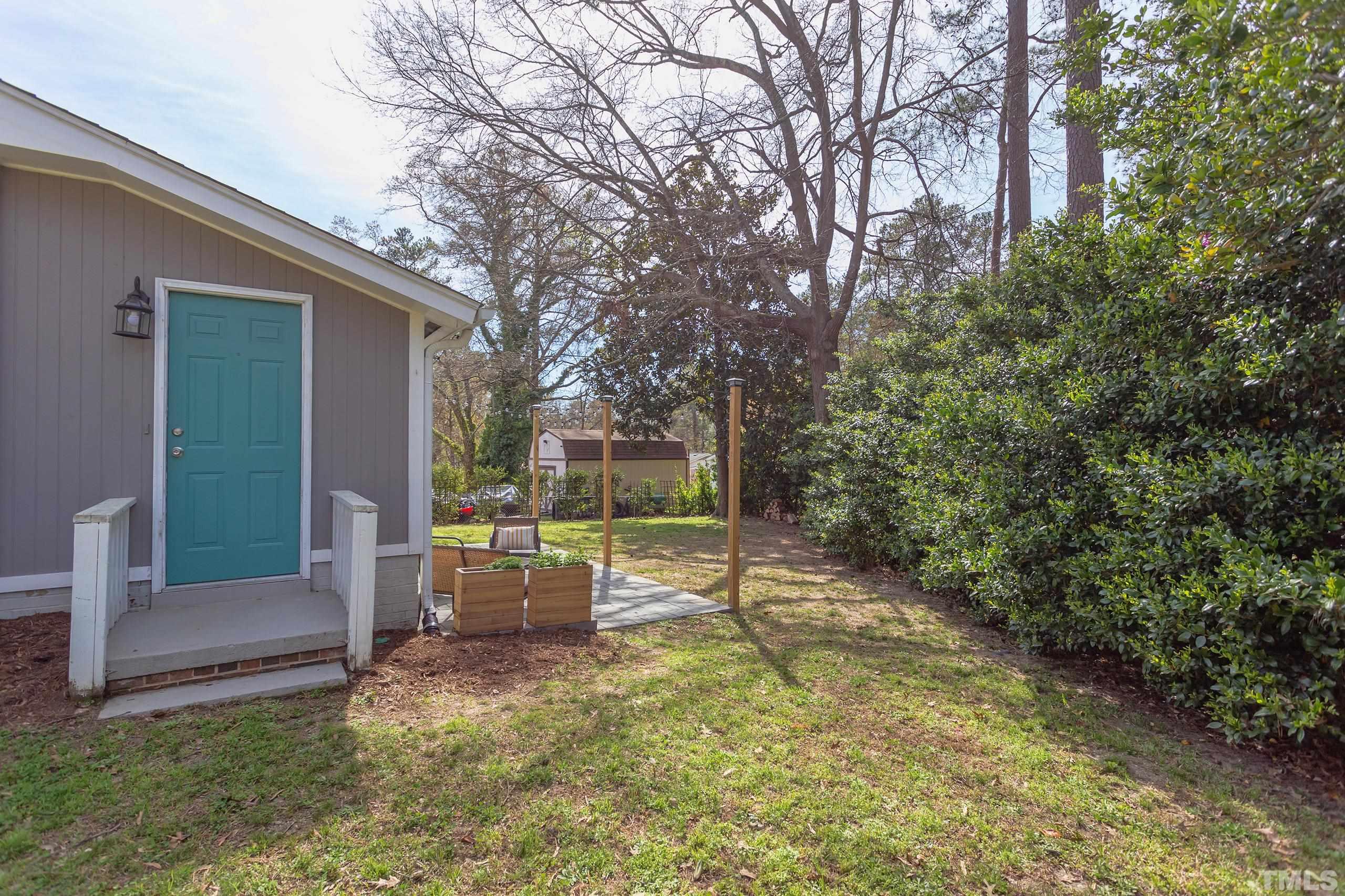 3314 Friar Tuck Road Raleigh, NC 27610 - Photo 38 of 42 a view of backyard with green space