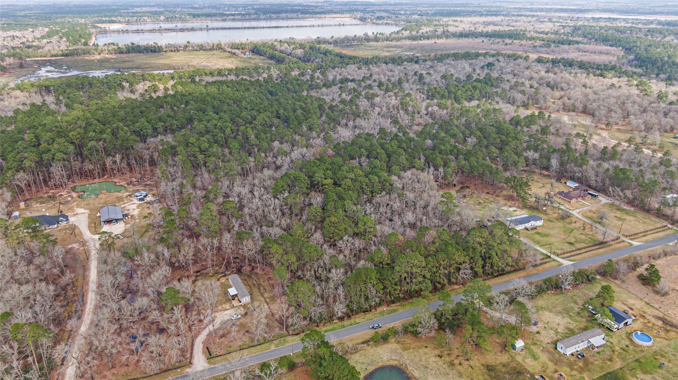 0 Lake Charlotte Road Liberty, TX 77575 - Photo 9 of 9 Snapshot of the property in the middle with rural home sites surrounding the property