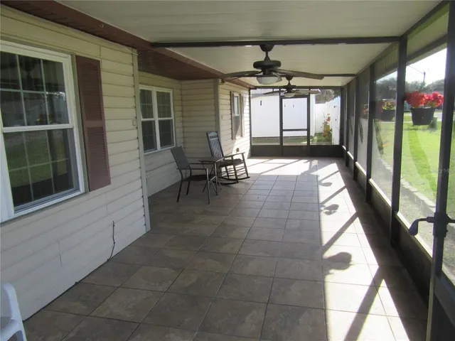 a view of sitting area in front of window