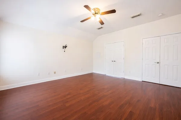 wooden floor in an empty room
