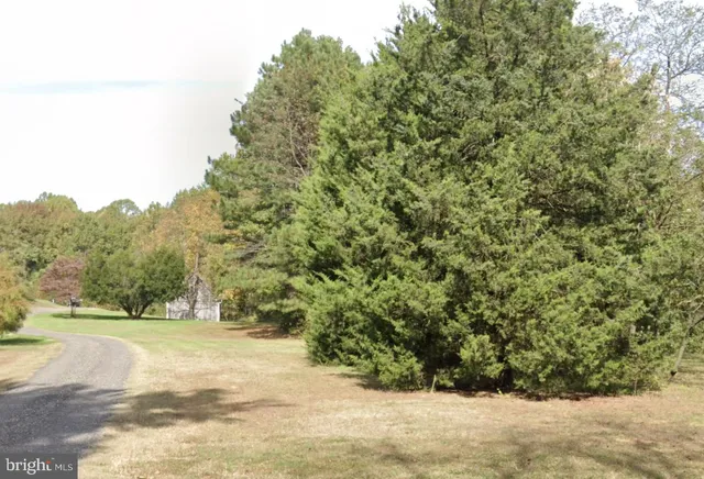 a view of mountain view with trees