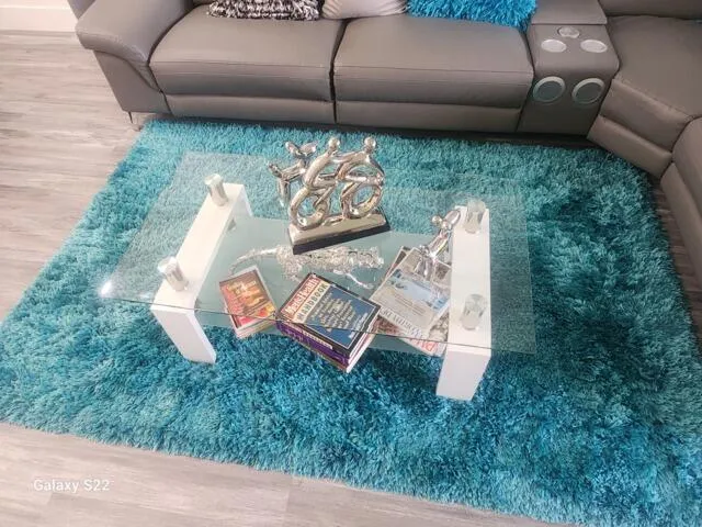 a view of a couches in a patio