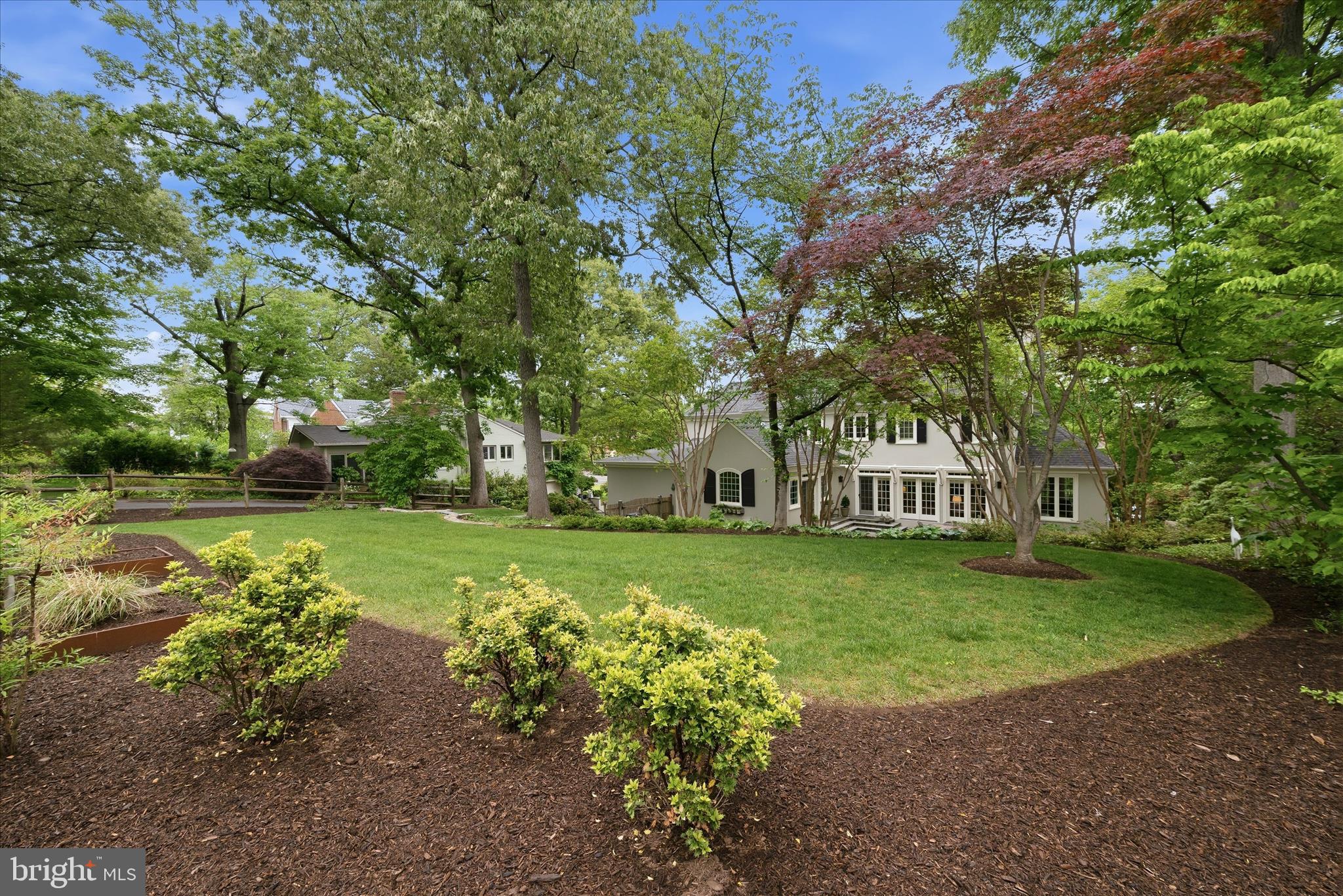 3824 Military Road Arlington, VA 22207 - Photo 41 of 54 a view of a house with a yard