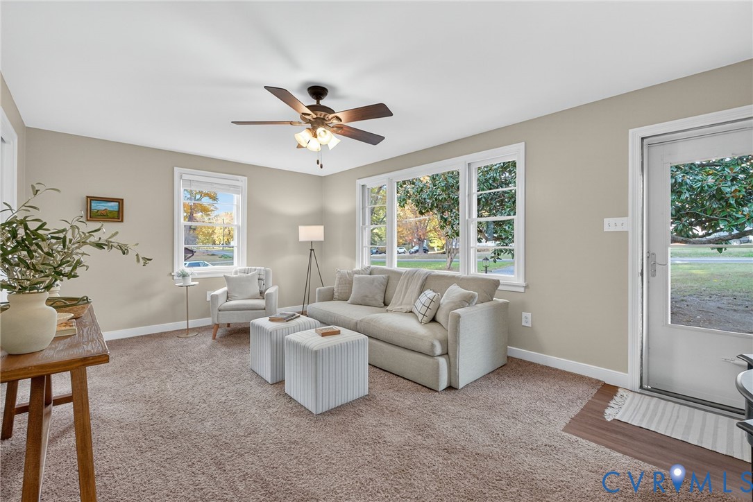 2008 Adkins Road North Chesterfield, VA 23236 - Photo 5 of 31 Inviting living room with a large picture window,
