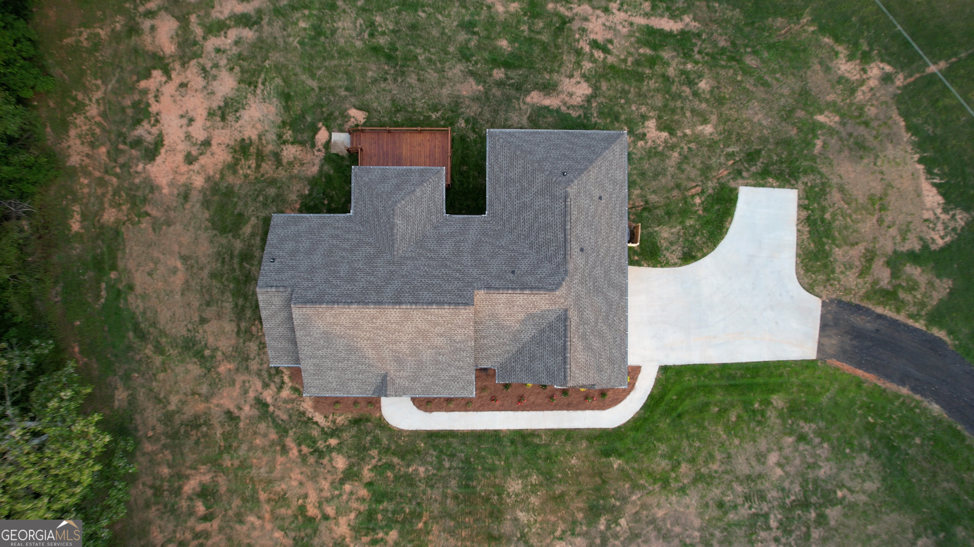 2941 Old Buckhead Road Madison, GA 30650 - Photo 54 of 58 a aerial view of a house with a yard
