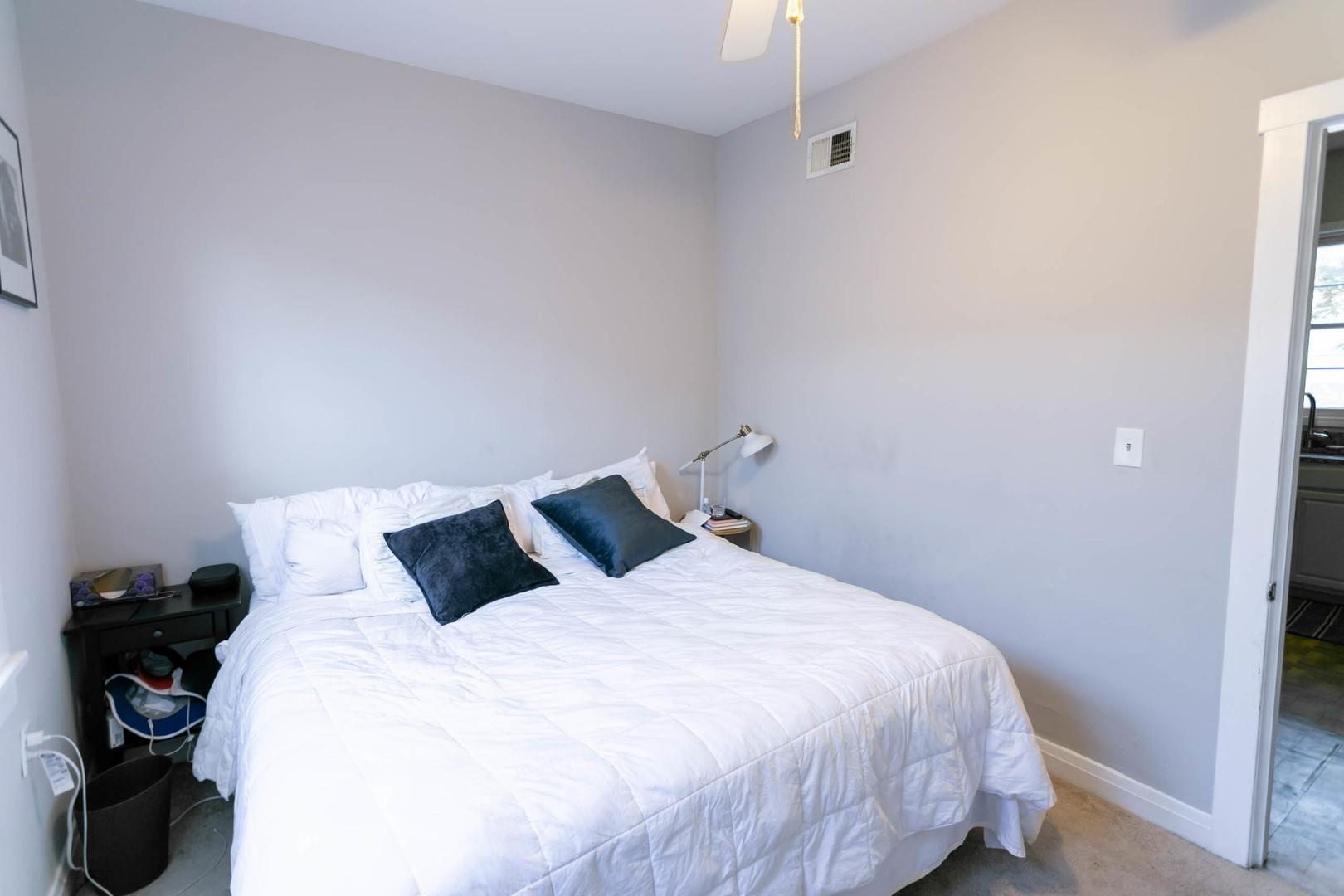 4101 North Bell Avenue, Unit 2 Chicago, IL 60618 - Photo 9 of 16 a bedroom with a bed and a closet