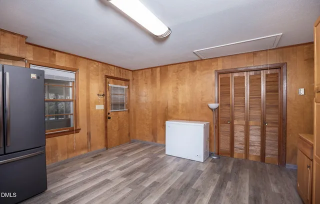 a view of bathroom and utility room