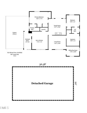 $285,000 | 102 Hillcrest Drive, Smithfield, NC 27577
