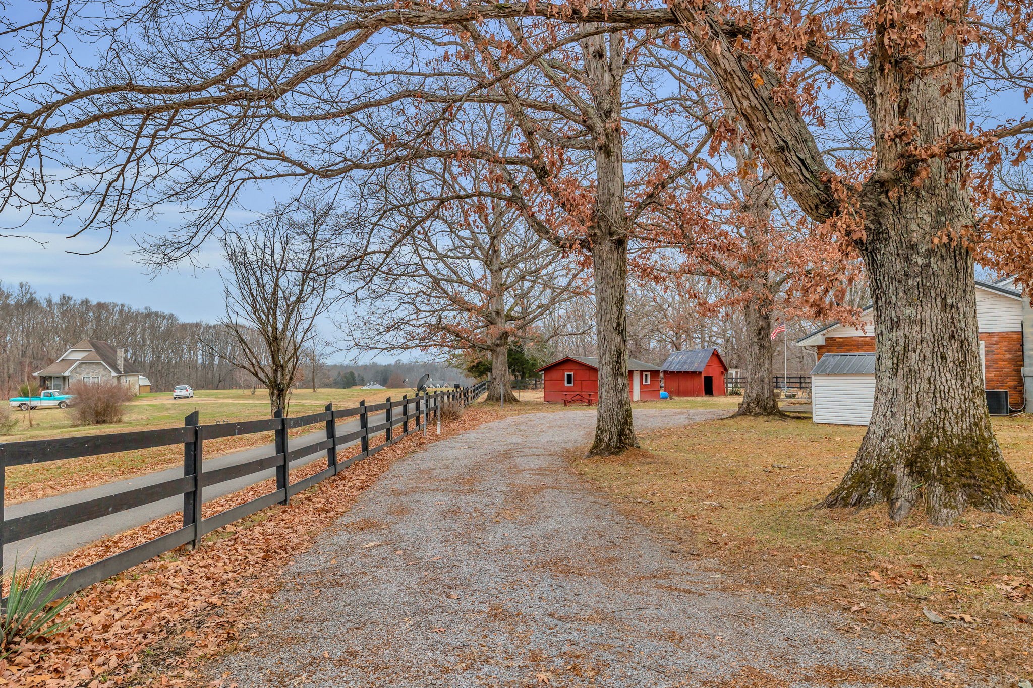 7203 Old Franklin Road Fairview, TN 37062 - Photo 5 of 43 a view of road and trees