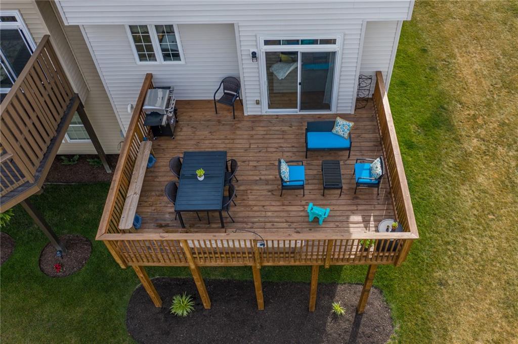 29 Truman Circle McKees Rocks, PA 15136 - Photo 22 of 24 The 18x14 deck offers an extra room outside!
