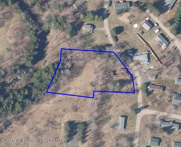 a backyard of a house