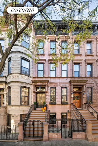 a front view of a building