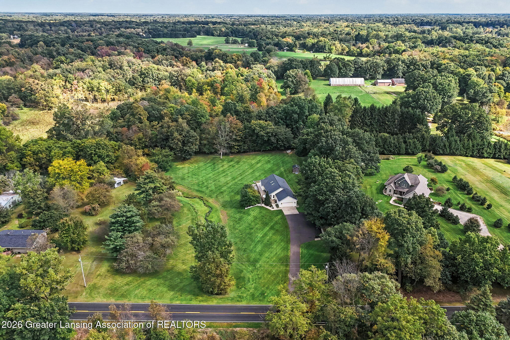 11489 Shaftsburg Road Perry, MI 48872 - Photo 26 of 34 Aerial