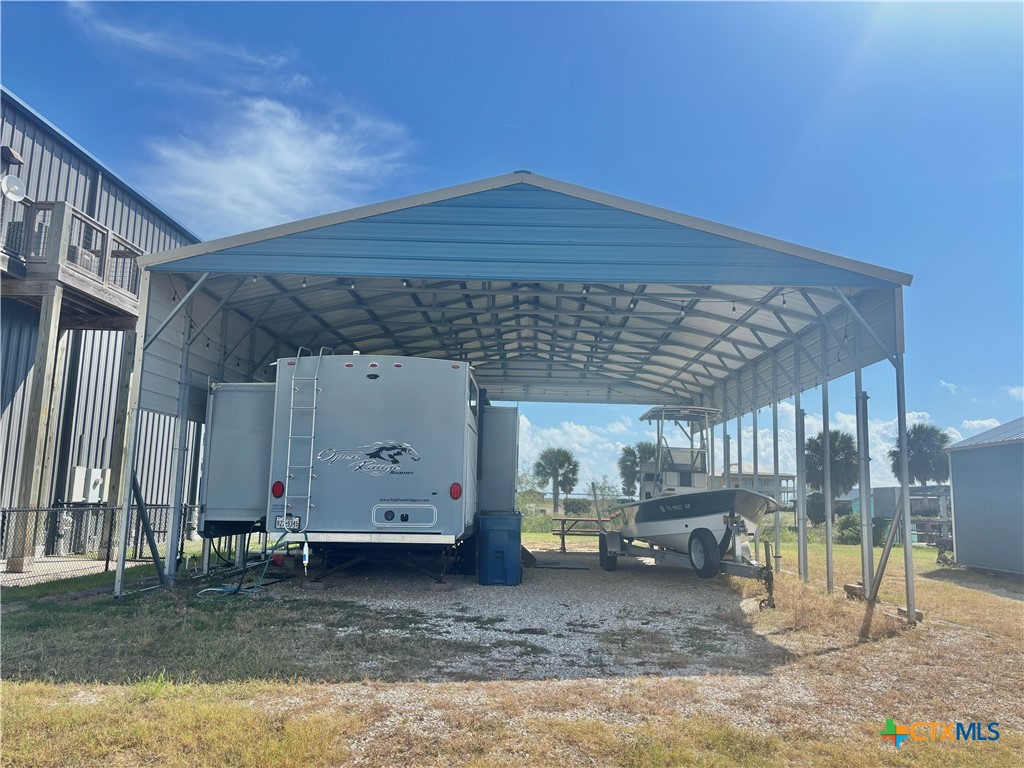 501 Maple Street Port O'Connor, TX 77982 - Photo 2 of 22 a view of a house with backyard