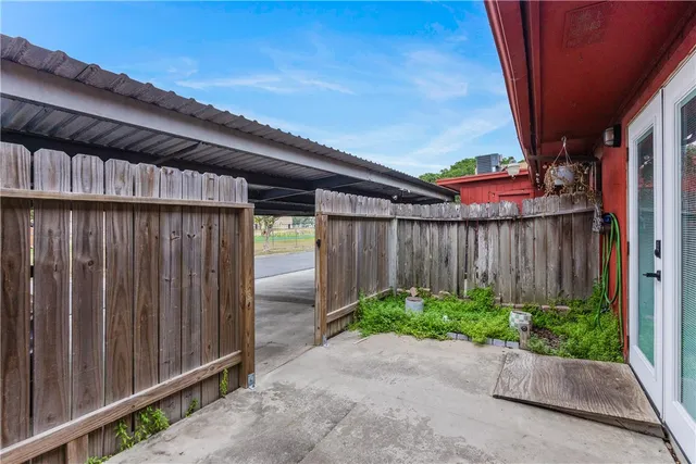a car parked on the roof of the house