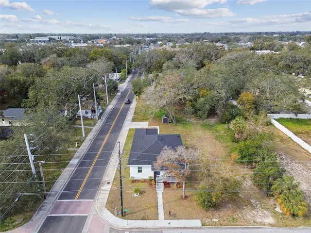 a view of a lake with a mountain view