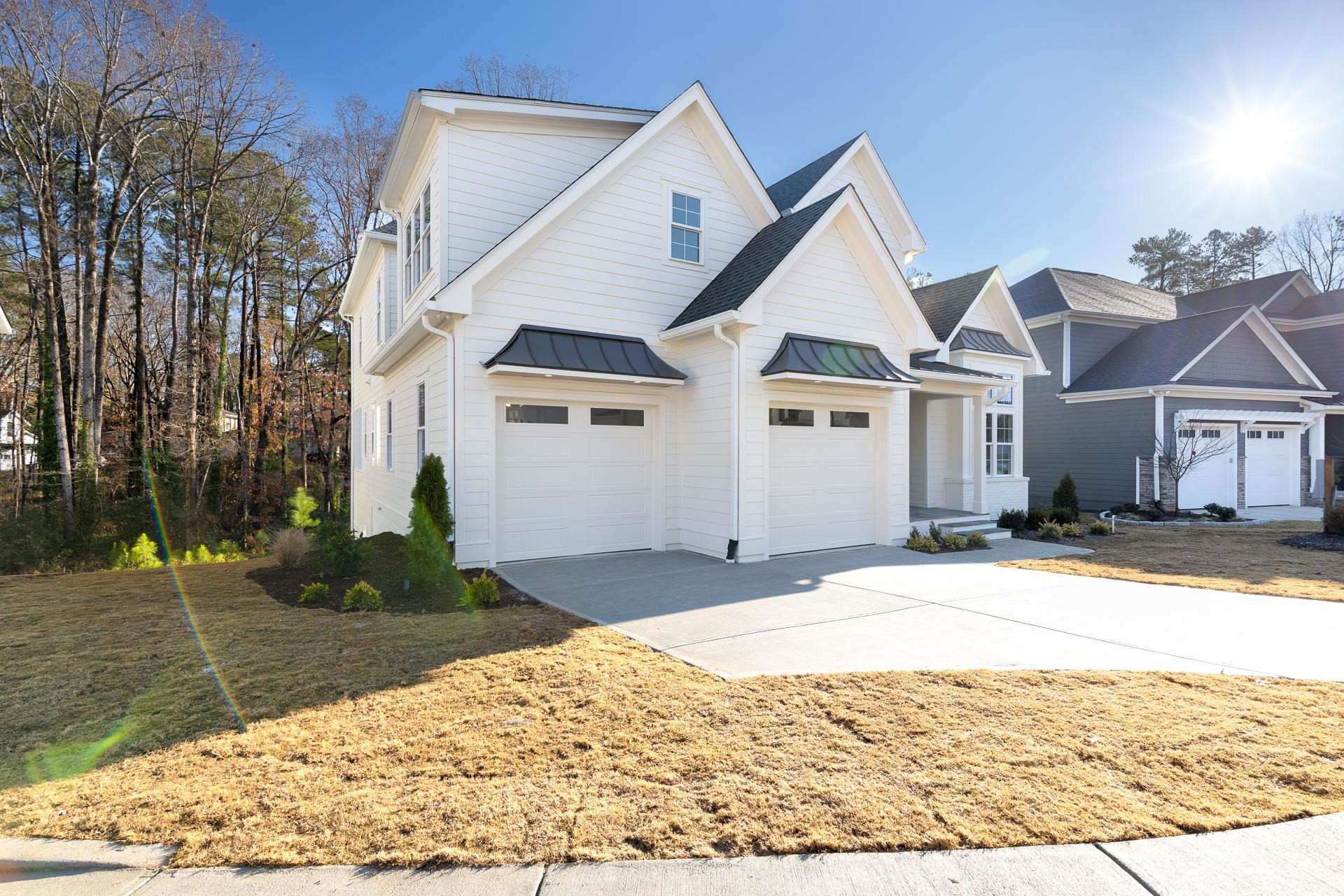 6312 Stephens Ridge Raleigh, NC 27615 - Photo 3 of 28 a front view of a house with a yard