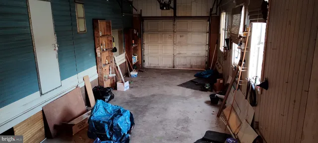 a backyard of a house with entertaining space