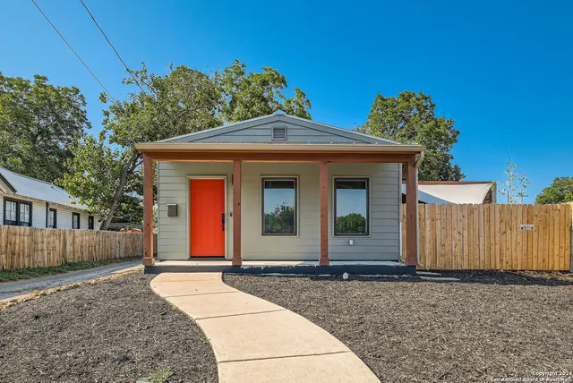 front view of a house