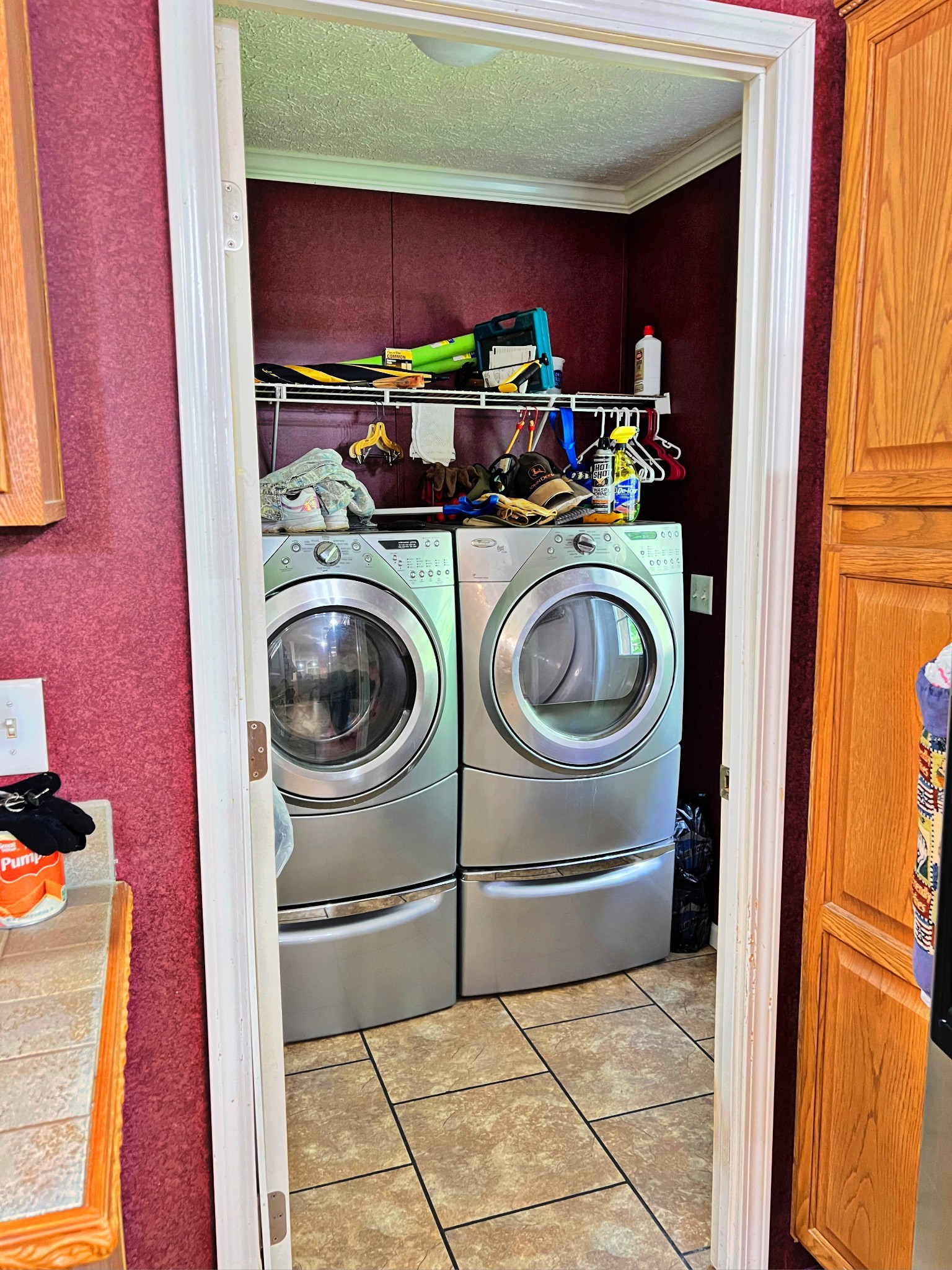 4027 Forrest Hill Road Bolivar, TN 38008 - Photo 26 of 32 a utility room with dryer and washer