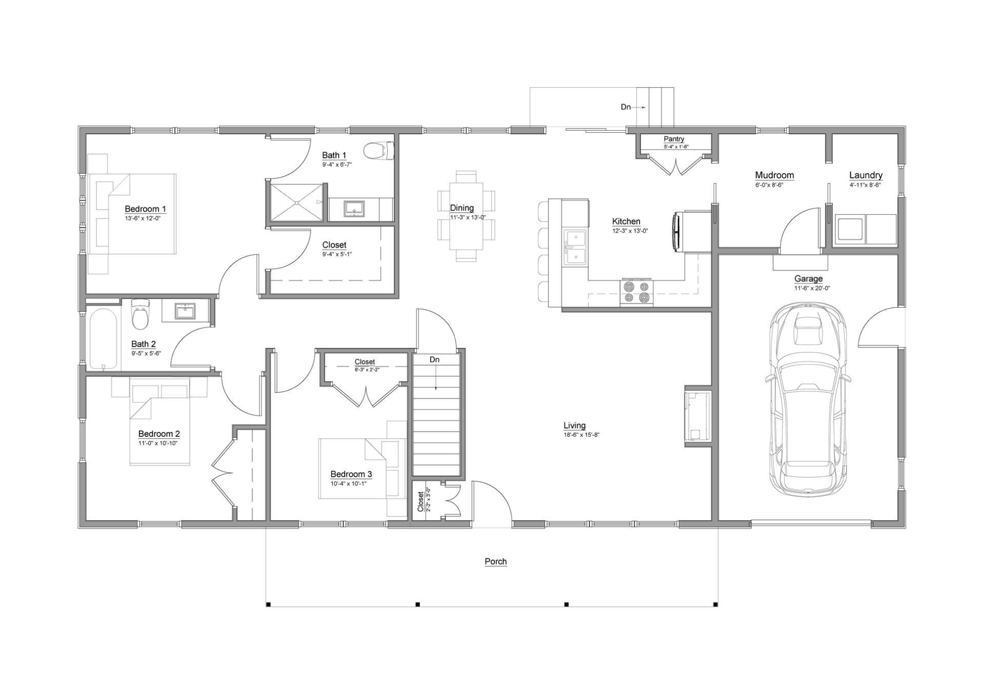 Lot 11 Spruce Knoll Road Wiscasset, ME 04578 - Photo 22 of 22 Floorplan
