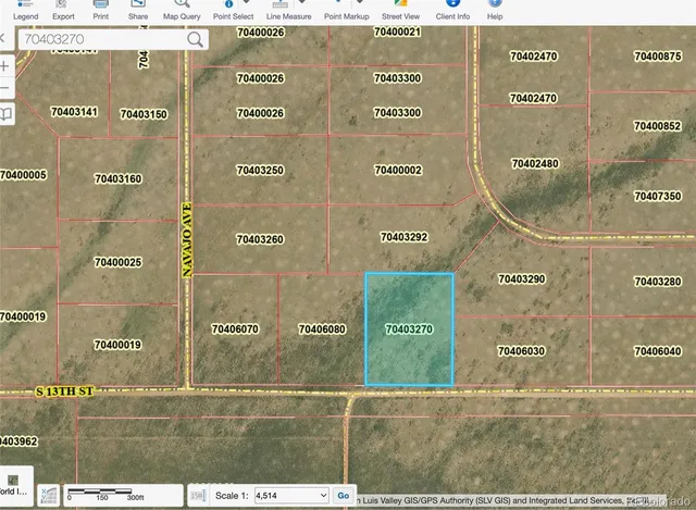 $5,500 | Lot 9 South 13th Street, Sanford, CO 81151