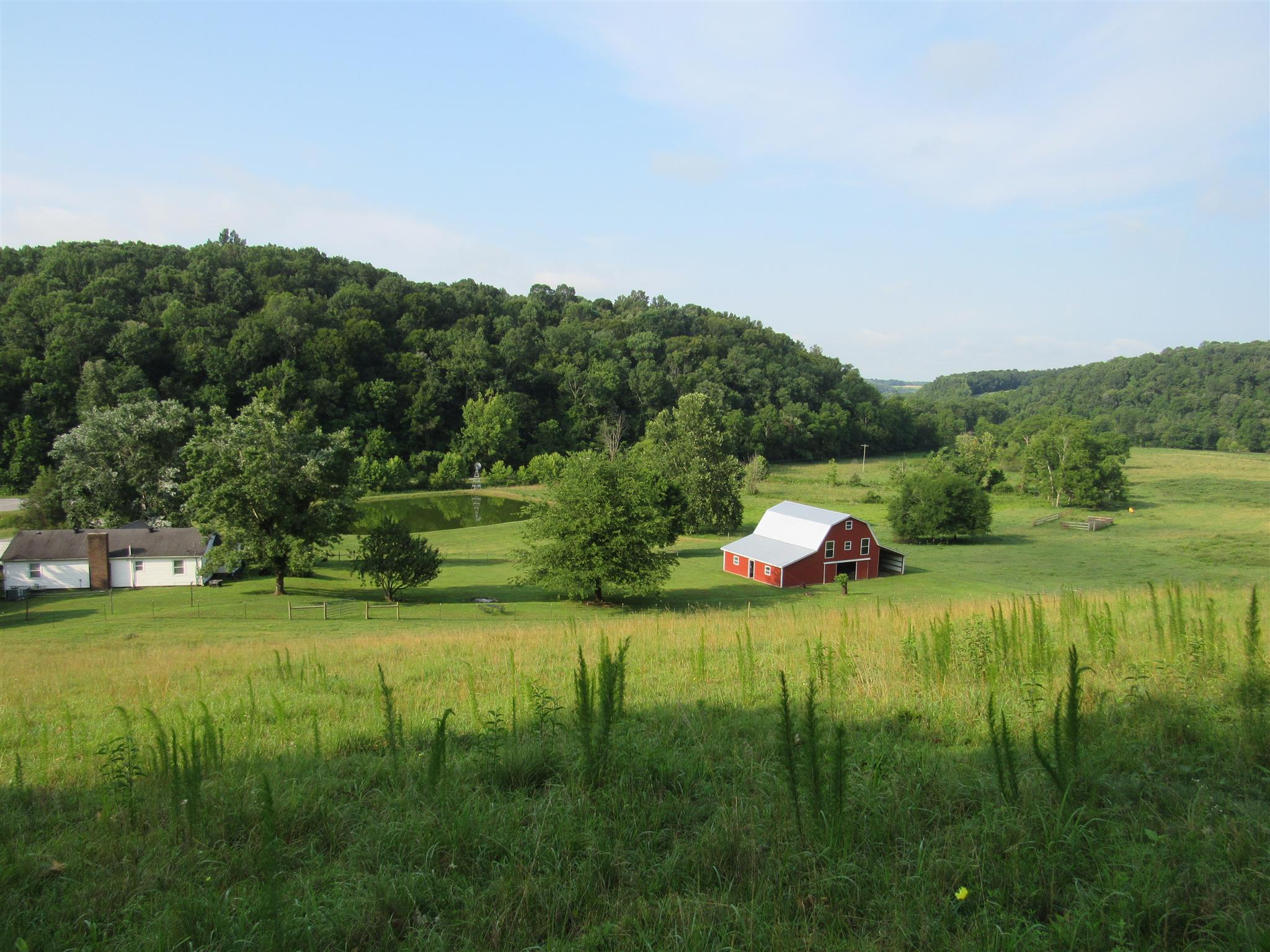 4580 Shannon Creek Road Goodspring, TN 38460 - Photo 5 of 25 a view of a lake with a green yard