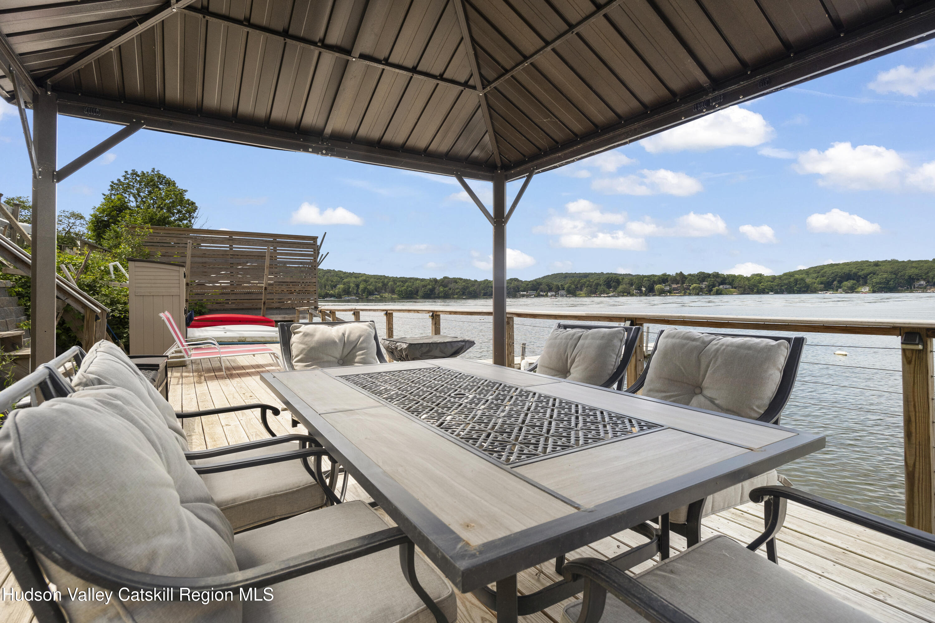 407 Lakeview Road Craryville, NY 12521 - Photo 22 of 24 a view of balcony with furniture and outdoor seating