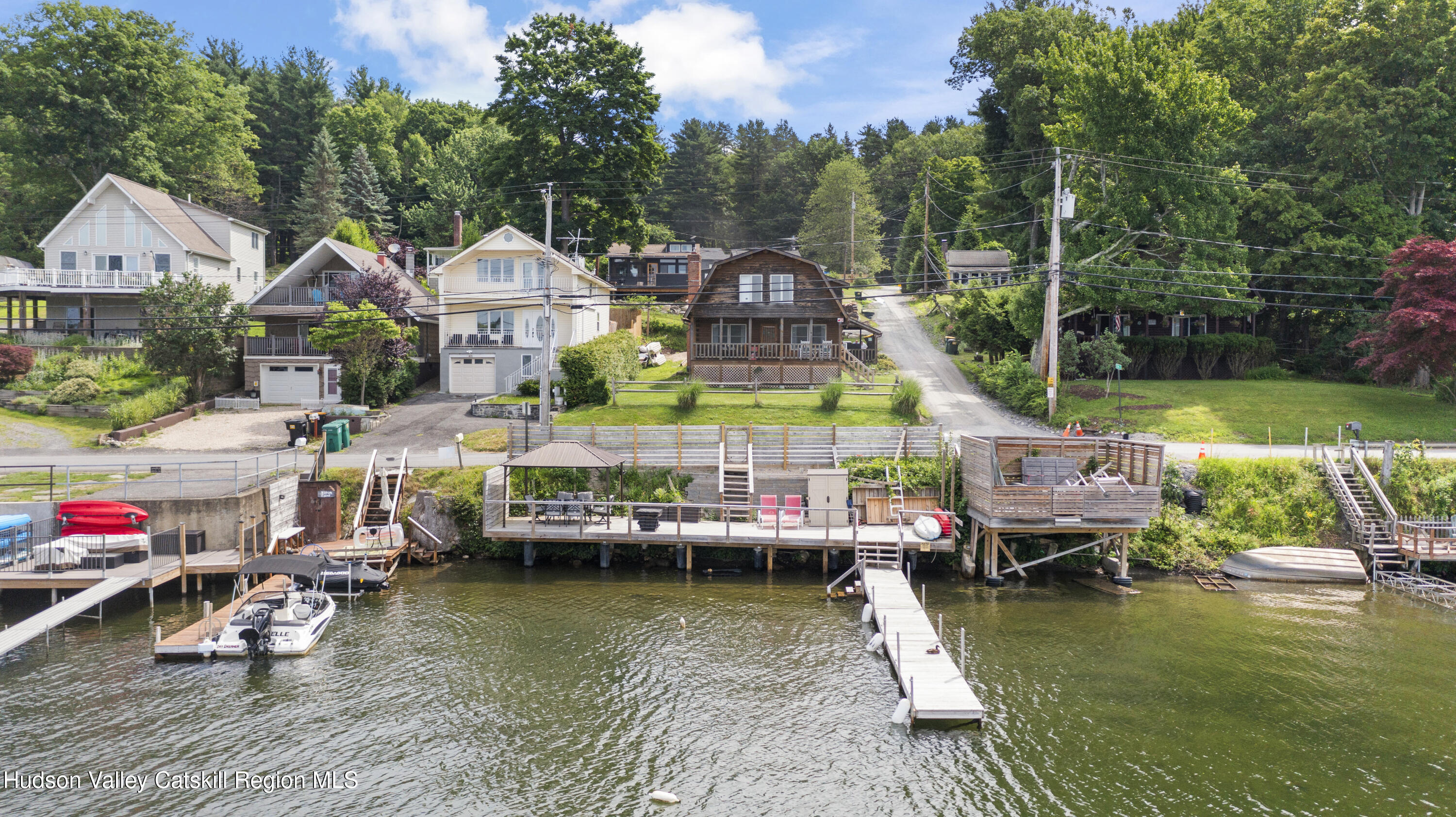 407 Lakeview Road Craryville, NY 12521 - Photo 23 of 24 a aerial view of house with yard swimming pool and outdoor seating