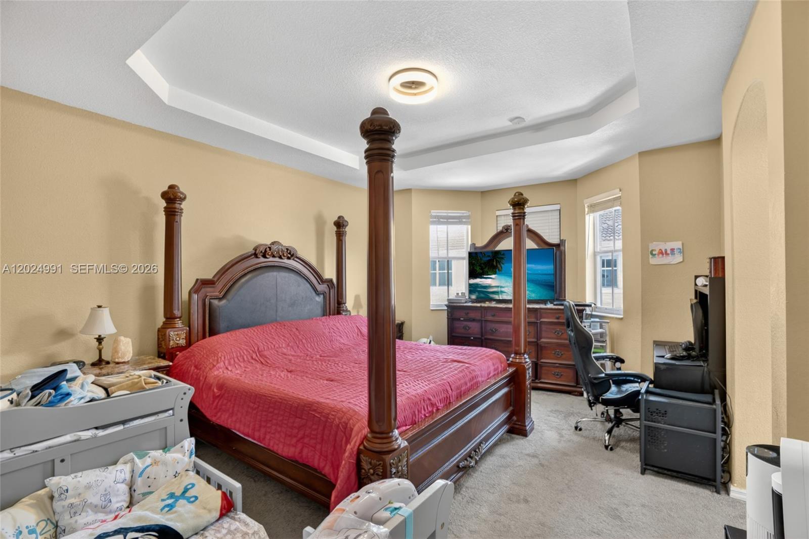 16651 Southwest 79th Terrace Miami, FL 33193 - Photo 20 of 34 a bedroom with bed and a window