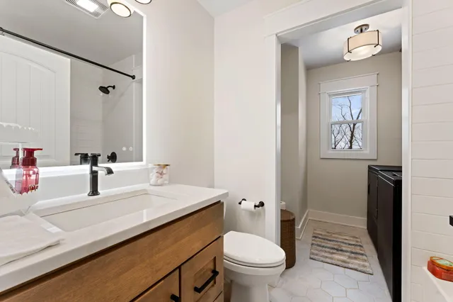 a view of car garage