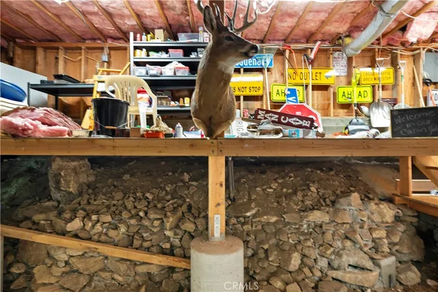 a backyard of a house with lots of trees